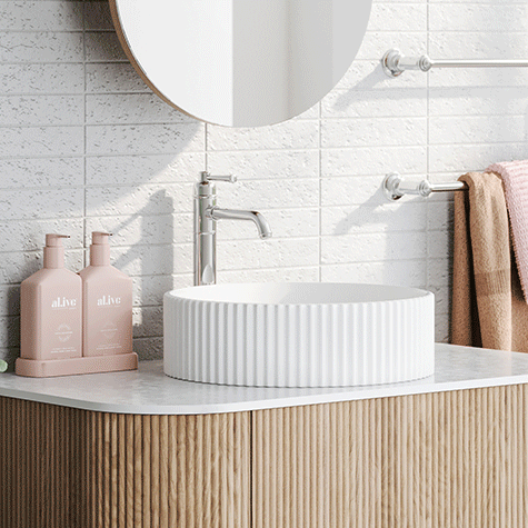 Modern Romantic Bathroom Blog - How To Create a Pastel Bathroom