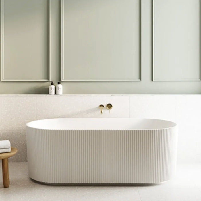 Bao Scandi Fluted Bath, online at The Blue Space