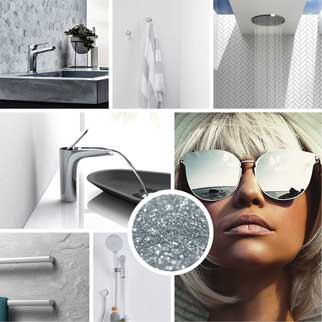Chrome taps and accessories for your bathroom or kitchen at The Blue Space