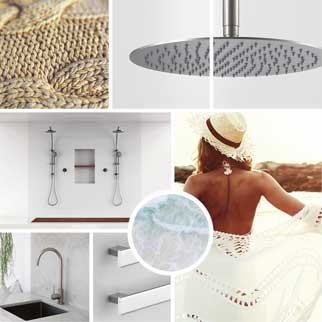 Coastal bathroom packages online at The Blue Space