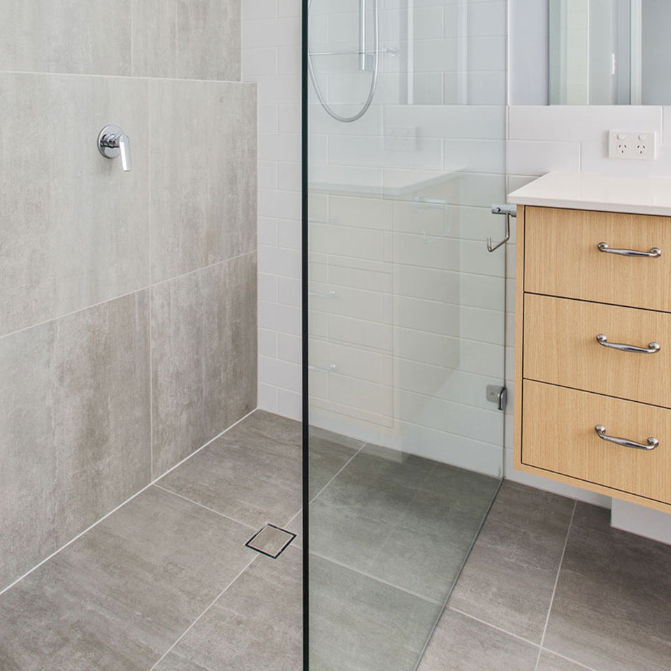 Lowline Megaflex Square 100mm Brushed Nickel