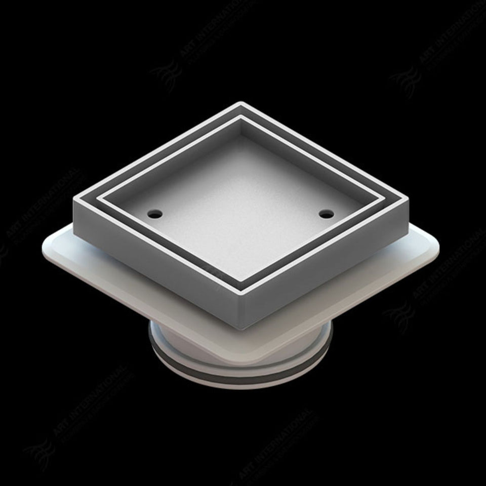 Lowline Megaflex Square 100mm Brushed Nickel