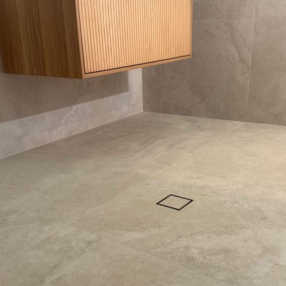 Lowline Megaflex Square 100mm Brushed Nickel
