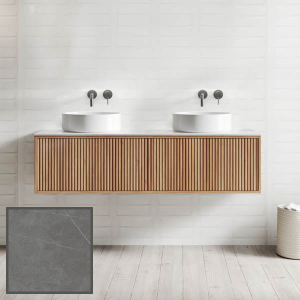 Ingrain Grooved Wall Hung Vanity