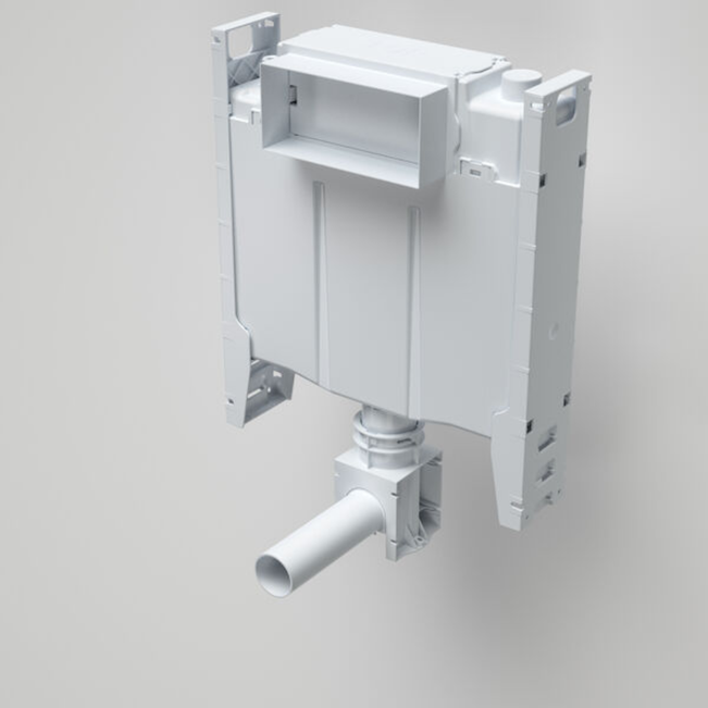 Caroma Invisi Series II Concealed Cistern With Adjustable Flush Pipe