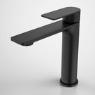 Caroma Urbane II Low Lead Mid Tower Basin Mixer Matte Black - The Blue Space