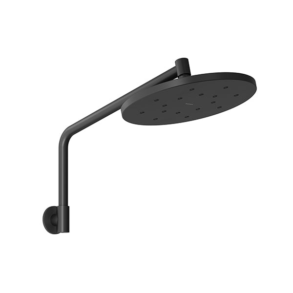 Phoenix Tapware Ormond High-Rise Shower Arm & Rose Matte Black