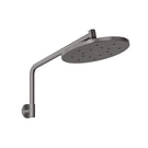 Phoenix Tapware Ormond Luxe XP High Rise Shower Arm and Rose in Brushed Carbon - The Blue Space