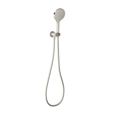 Phoenix Tapware Ormond LuxeXP Hand Shower with Flexible Bracket in Brushed Nickel - The Blue Space