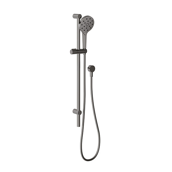 Phoenix Tapware Ormond Rail Shower Brushed Carbon