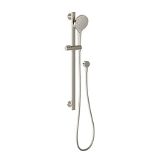Phoenix Tapware Oxley Rail Shower with Luxe XP Technology in Brushed Nickel - The Blue Space