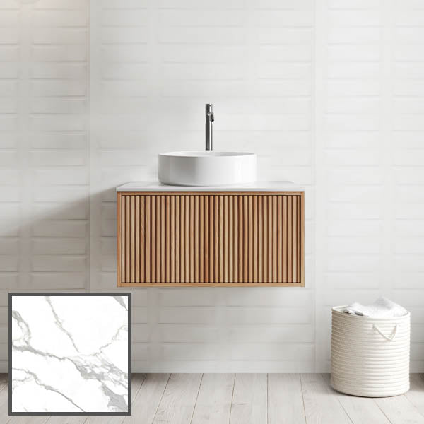 Ingrain Grooved Wall Hung Vanity