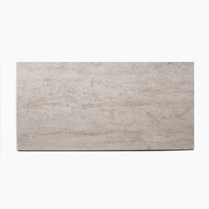 Beige Josie Cross Cut Travertine Tile Tech grip 600 x 1200 x 10mm Porcelain