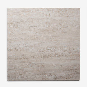 Beige Josie Cross Cut Travertine Tile Tech grip 600 x 600 x 10mm Porcelain