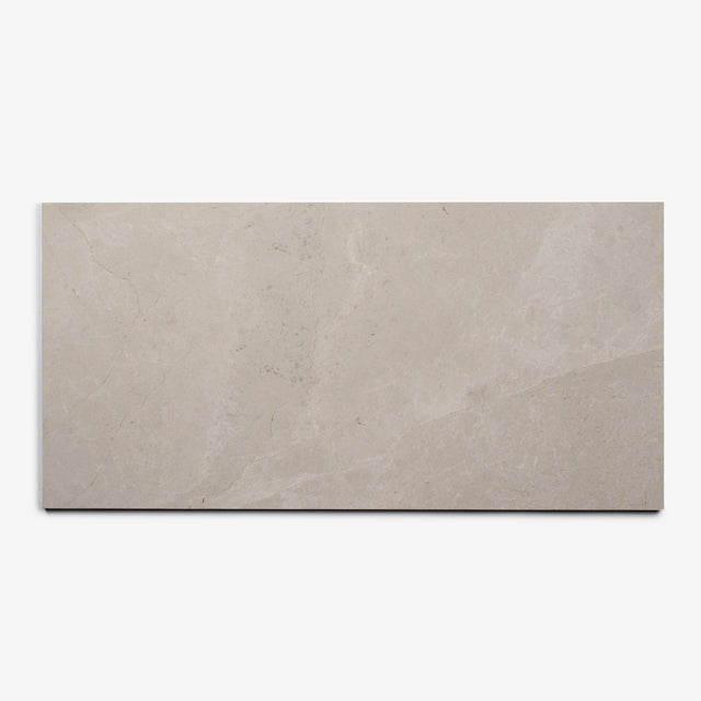 Tan Tilly Tundra Stone Tile Gloss 300 x 600 x 10mm Porcelain