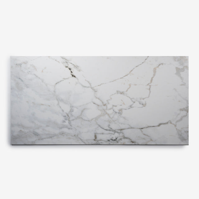 White Sofia Honed Marble Italian Porcelain Tile 1200x600x6.5mm