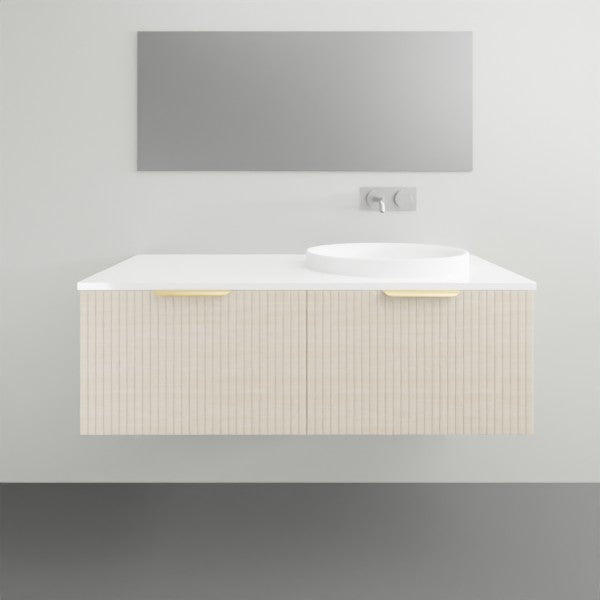 ADP Ashley Wall Hung Vanity - 1200mm Right Bowl | The Blue Space