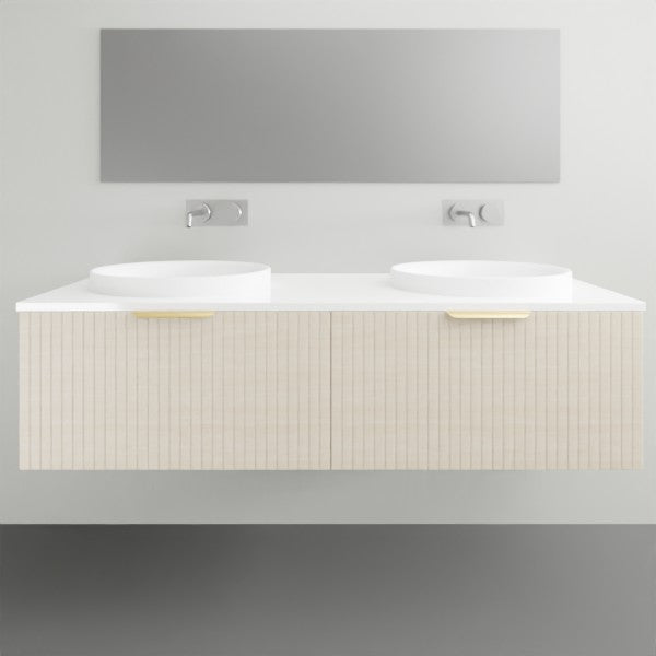 ADP Ashley Wall Hung Vanity - 1500mm Double Bowl | The Blue Space