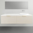 ADP Ashley Wall Hung Vanity - 1500mm Right Bowl | The Blue Space