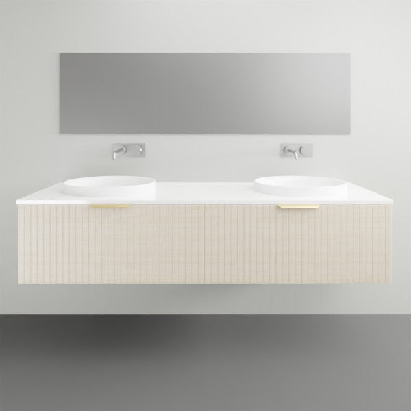 ADP Ashley Wall Hung Vanity - 1800mm Double Bowl | The Blue Space