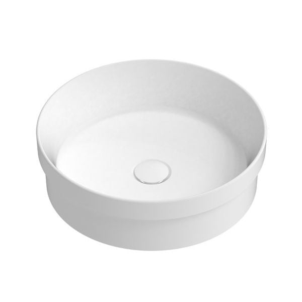 ADP Chandler 398mm Semi Inset Basin Matte White