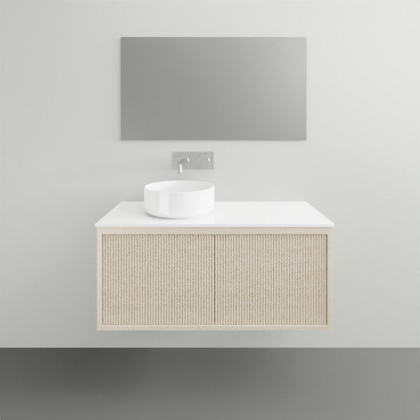 ADP Clifton Ensuite Vanity - 900mm Left Bowl | The Blue Space