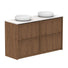 ADP Eli Floor Standing Vanity 1500mm Double Bowl ELIFAW1500WKDCP | The Blue Space