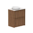 ADP Eli Floor Standing Vanity 750mm Left Bowl ELIFAW0750WKLCP | The Blue Space