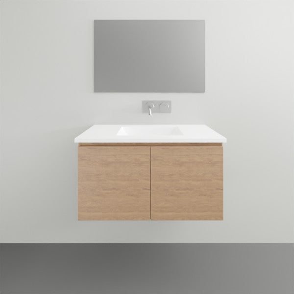ADP Glacier Lite All Door Slim Vanity with Ceramic Top