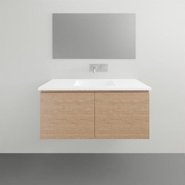 ADP Glacier Lite All Door Slim Vanity with Ceramic Top