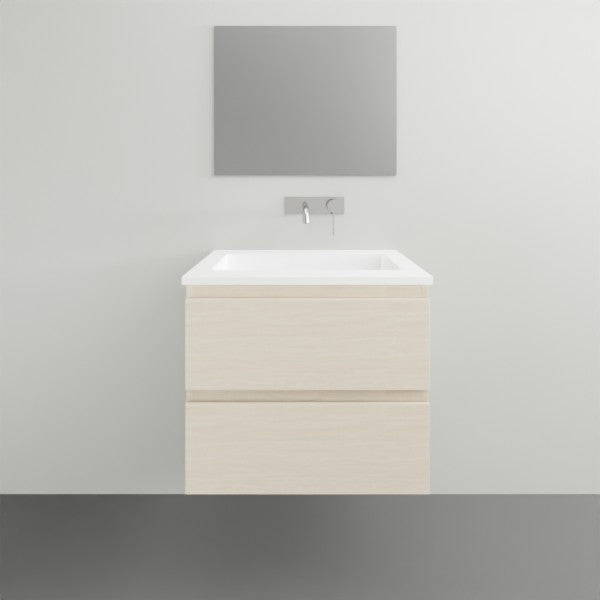ADP Glacier Lite All Drawer Twin Vanity with Ceramic Top - 600mm Centre Bowl | The Blue Space