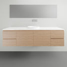 ADP Glacier Lite Twin Vanity with Surface Top - 1800mm Single Bowl | The Blue Space