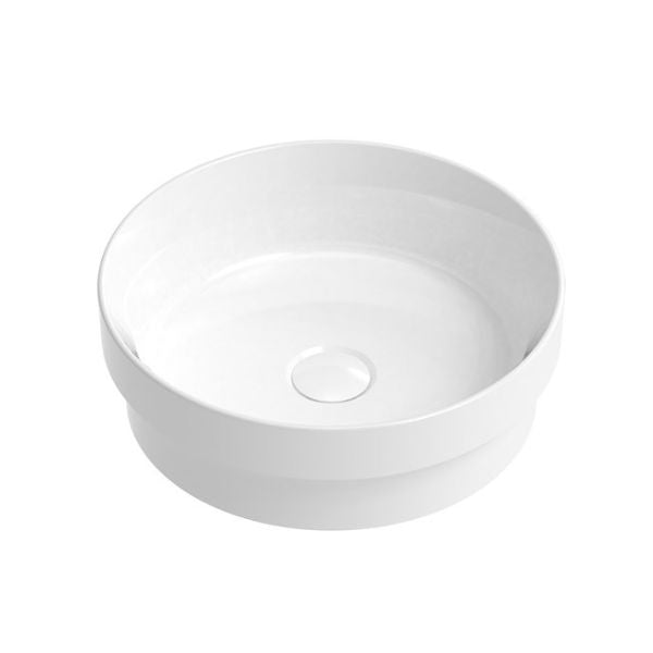 ADP Monica 355mm Semi Inset Basin Gloss White