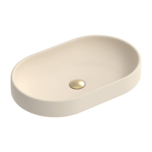 ADP Norma Concrete 550 x 350 Above Counter Basin - Butter