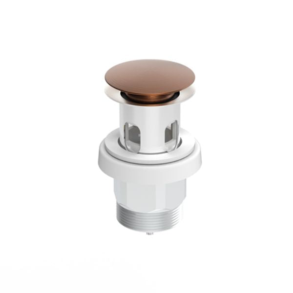 ADP Universal Mushroom Plug & Waste - Brushed Copper