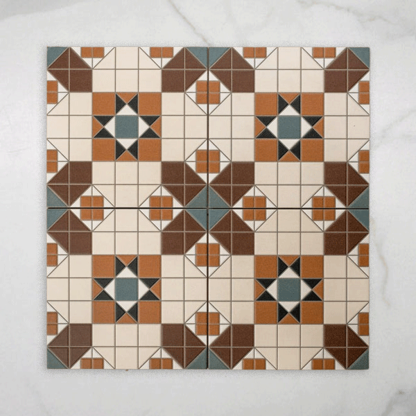 Alicante Kirkham Matt Cushioned Edge Porcelain Tile 316x316mm