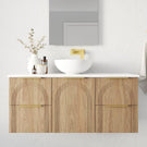 Marquis Arco 5 1200mm Wall Hung Vanity in Coastal Oak - The Blue Space
