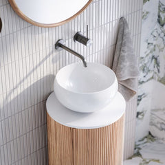 Bao Classic 310mm Above Counter Basin - Gloss White