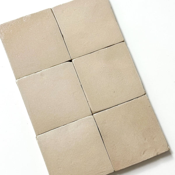 Beige Evelyn Handmade Zellige 100 x 100 x 12mm