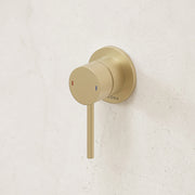 Caroma Liano II Bath/Shower Mixer Brushed Brass