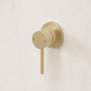 Caroma Liano II Bath/Shower Mixer Brushed Brass