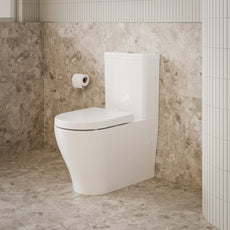 Caroma Luna Cleanflush 844820W Toilet Suite by Caroma - The Blue Space