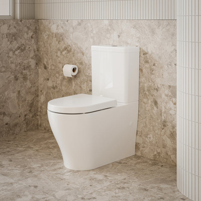 Caroma Luna Cleanflush 844820W Toilet Suite by Caroma - The Blue Space