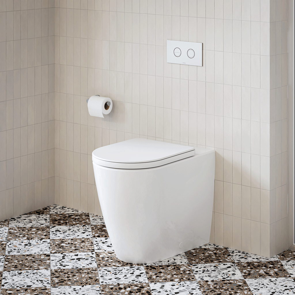 Caroma Urbane II Luxe Cleanflush Wall Faced Invisi Series II Toilet Suite