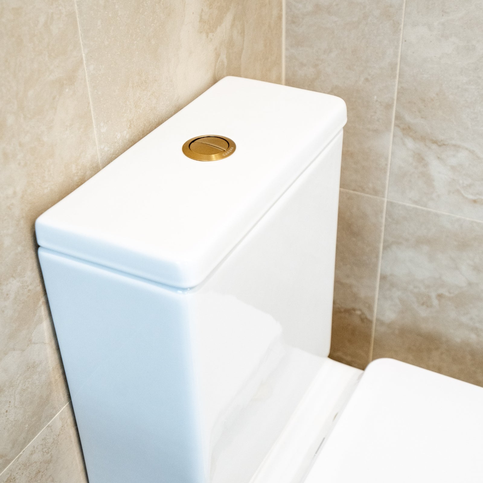 Caroma Urbane II Cleanflush Wall Faced Toilet Suite - The Blue Space Real Reno