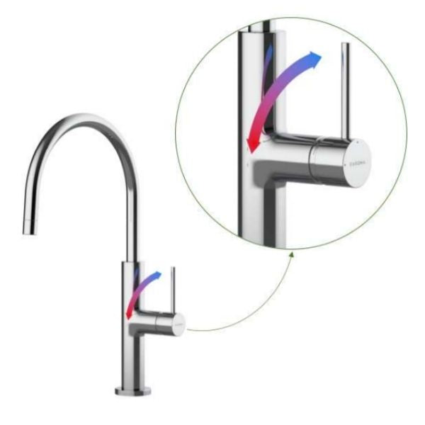 Caroma Liano II Pull Out Lead Free Sink Mixer - Brushed Nickel