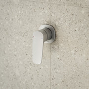 Caroma Contura II Bath/Shower Mixer - Brushed Nickel