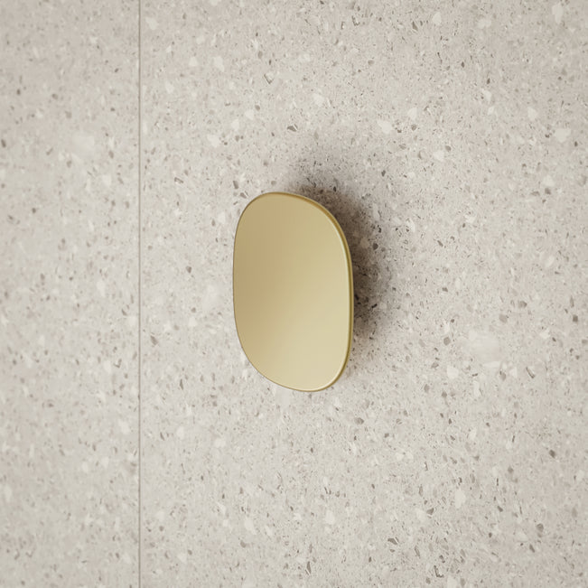 Caroma Contura II Large Robe Hook - Brushed Brass