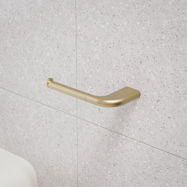 Caroma Contura II Toilet Roll Holder - Brushed Brass