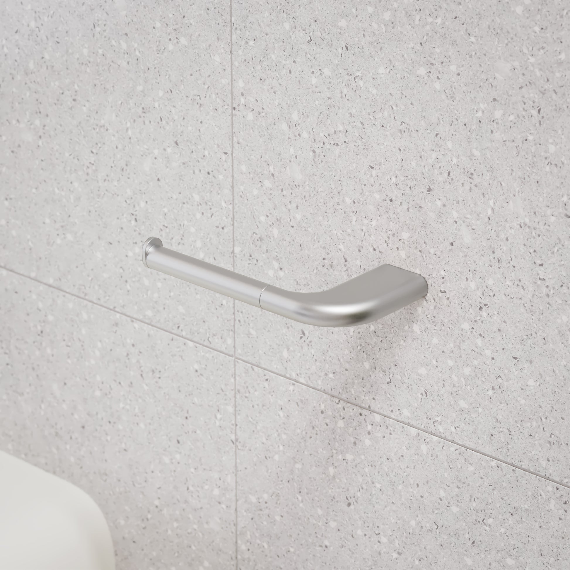 Caroma Contura II Toilet Roll Holder - Brushed Nickel